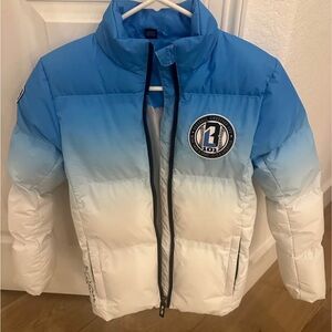 Baseball Lifestyle Youth Ombré Puffer Coat Size YL